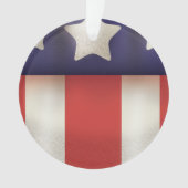 アメリカのスーパーヒーローロゴ オーナメント (正面)