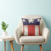 アメリカのスーパーヒーローロゴ クッション (椅子)