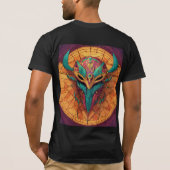 アメリカのタトゥーTシャツ Tシャツ (裏面)