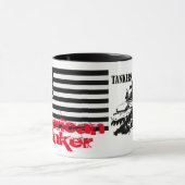 アメリカのタンカーのマグ マグカップ (中央)