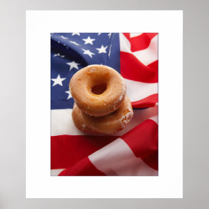 アメリカのダイエットのクリエイティブの写真撮影 ポスター