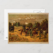 アメリカのチャタヌーガ内戦 ポストカード (正面/裏面)