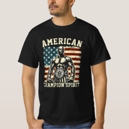 アメリカのチャンピオン精神 Tシャツ