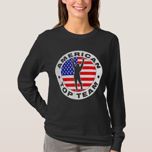 アメリカのチーム柔術 Tシャツ (正面)