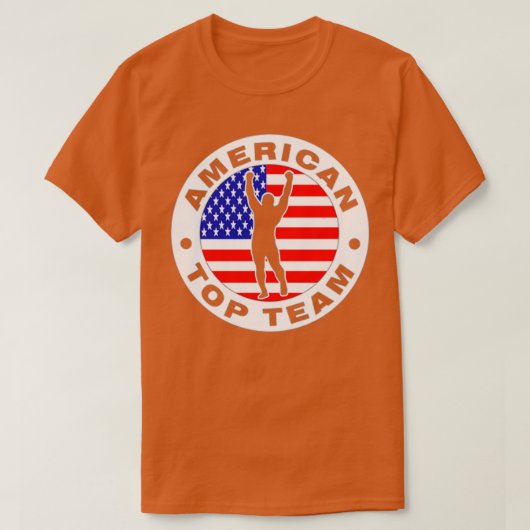 アメリカのチーム柔術 Tシャツ (デザイン正面)