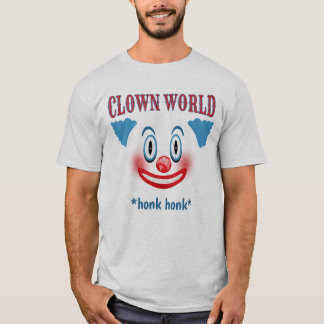 アメリカのティーに住んでいるピエロの世界 Tシャツ