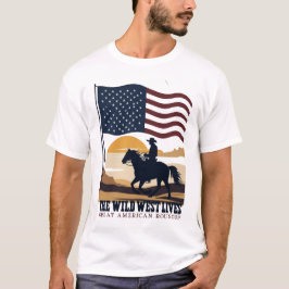 アメリカのテーマのシャツ Tシャツ
