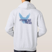 アメリカのディーゼルII パーカ (裏面)