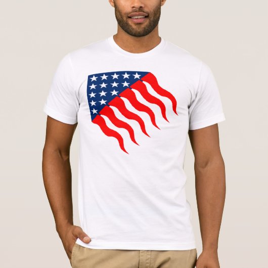 アメリカのデザインシャツ Tシャツ (正面)