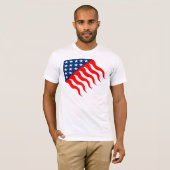 アメリカのデザインシャツ Tシャツ (正面フル)