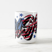 アメリカのデザイン コーヒーマグカップ (中央)