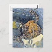 アメリカのトアドデジタ絵画ルの ポストカード (正面/裏面)