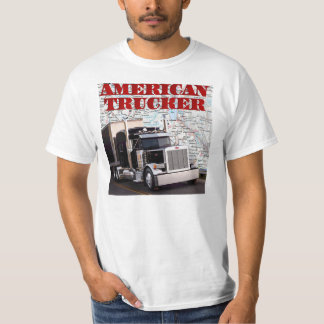 アメリカのトラック運転手のワイシャツ Tシャツ