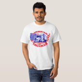 アメリカのトラック運転手のTシャツ Tシャツ (正面フル)