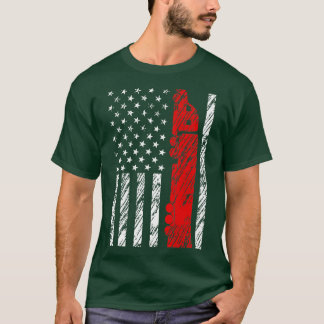 アメリカのトラック運転手18ホイーラートラックUSAトラック Tシャツ