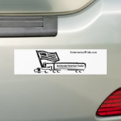 アメリカのトラック運転手 バンパーステッカー (車上)