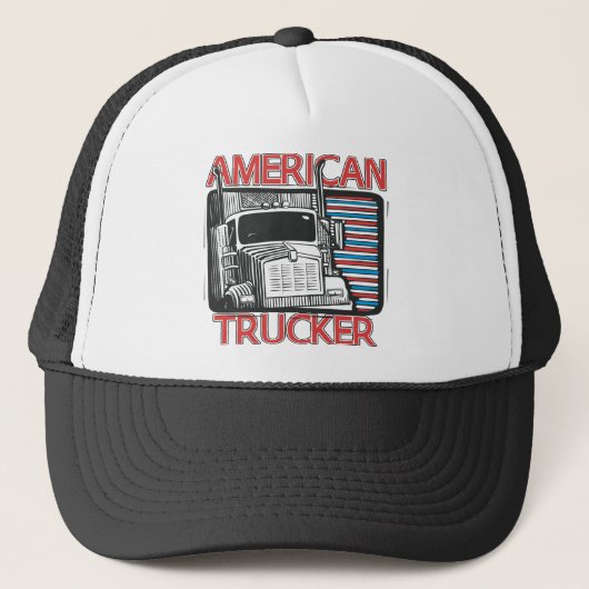 アメリカのトラック運送 キャップ (正面)