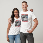 アメリカのトラック運送 Tシャツ (ユニセックス)