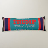 アメリカのトランプお前が雇われた!私たち統一されたスタンドアートプリント ボディピロー (裏面)