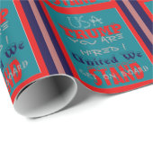 アメリカのトランプお前が雇われた!私たち統一されたスタンドアートプリント ラッピングペーパー (ロールコーナー)