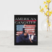 アメリカのトランプのギャング カード (黄色い花)