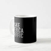 アメリカのトランプ関税を関税化する コーヒーマグカップ (正面左)