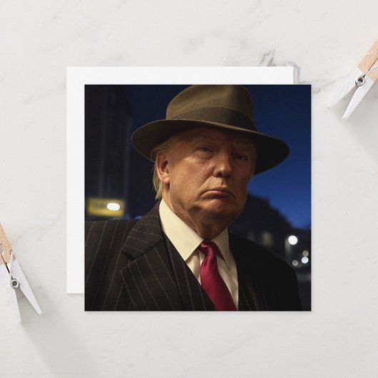 アメリカのドン J. トランプ 招待状 (正面/裏面インサイチュ)