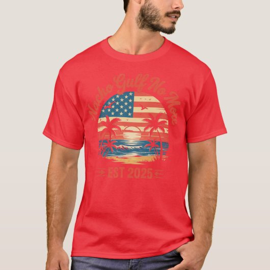 アメリカのナチョ湾じゃない Tシャツ (正面)