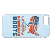 アメリカのノルウェーのルーツフォンカバー Case-Mate iPhoneケース (裏面(横))