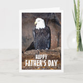 アメリカのハクトウタカの巣 カード (正面)