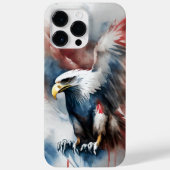 アメリカのハゲの鳥 Case-Mate iPhoneケース (裏面)