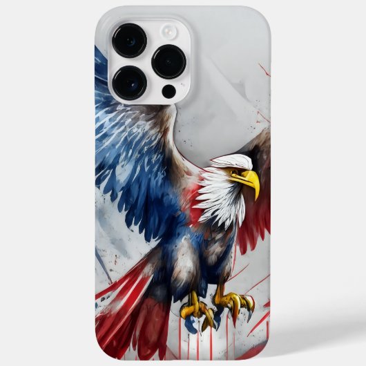 アメリカのハゲの鳥 Case-Mate iPhoneケース (裏面)
