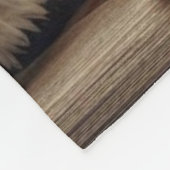 アメリカのハゲ・ワシ愛国主義 フリースブランケット (角)