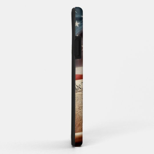 アメリカのハゲ・ワシ愛国主義 Case-Mate iPhoneケース (裏面/右)