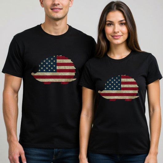 アメリカのハリネズミ Tシャツ