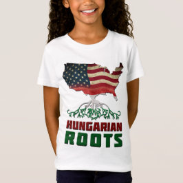 アメリカのハンガリーのルーツ Tシャツ