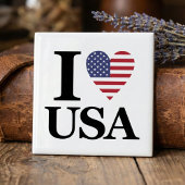 "アメリカのハート" セラミックタイル