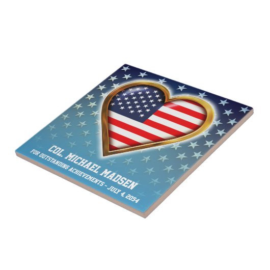 アメリカのハート タイル (側面)