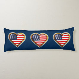 アメリカのハート ボディピロー