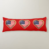 アメリカのハート ボディピロー (正面)