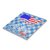 アメリカのバイエルンのルーツタイル タイル (側面)