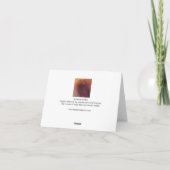 "アメリカのバッファロー"の-メッセージカード カード (裏面)