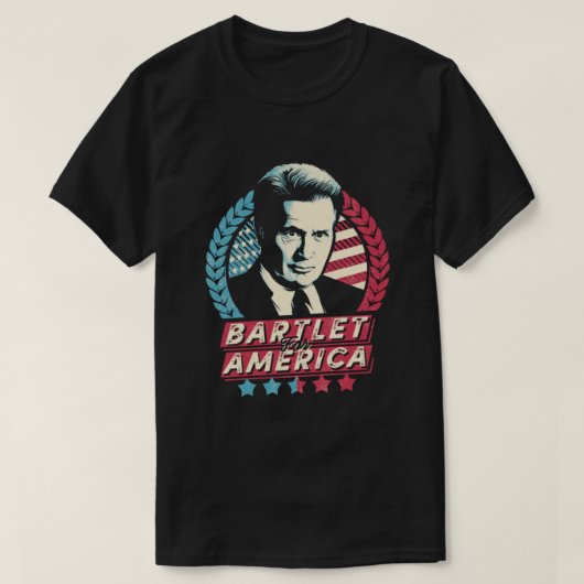 アメリカのバートレット Tシャツ (デザイン正面)