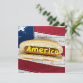 アメリカのバーベキュー 招待状 (スタンド正面)