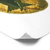 アメリカのパープルマーティンジョンジェームス・アウドゥボンバード ポスター (角)