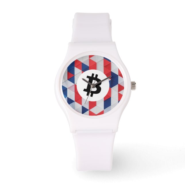 アメリカのビットコイン 腕時計 (正面)