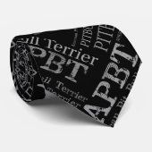 アメリカのピット・ブルテリア ネクタイ (ロール)