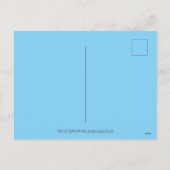 アメリカのフォークアート愛国者の月の中 シーズンポストカード (裏面)