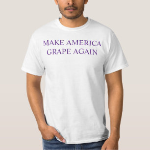 アメリカのブドウを再度作って下さい Tシャツ