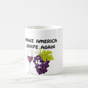 アメリカのブドウを襲わせます再度 コーヒーマグカップ